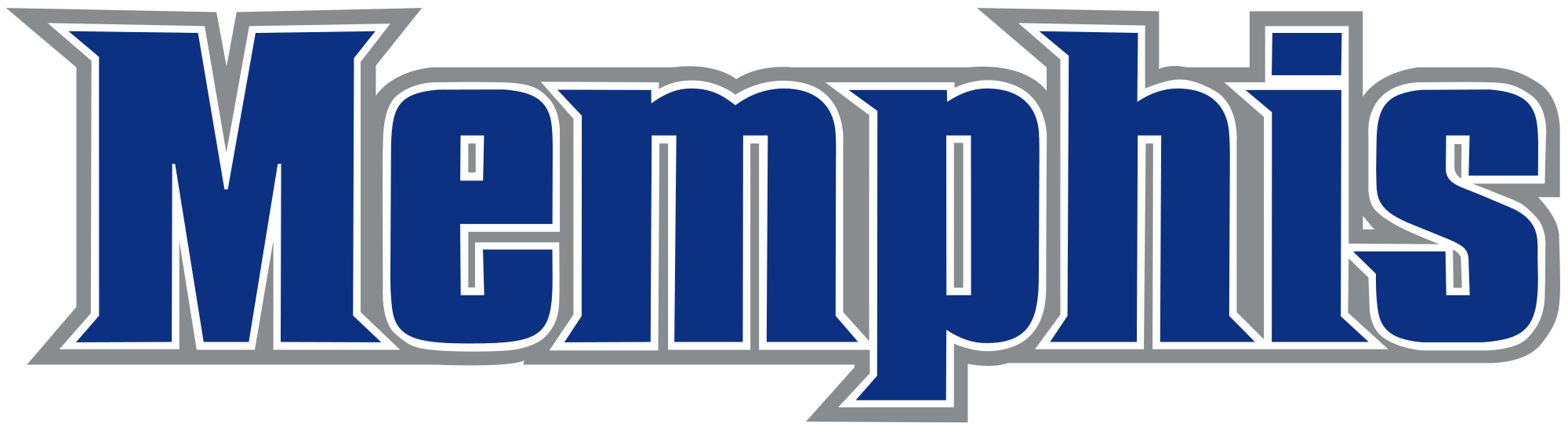 Memphis Tigers Logo - Memphis Tigers wordmark.svg