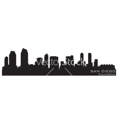 San Francisco Skyline Logo - San Francisco Skyline Silhouette Vector.com. Free