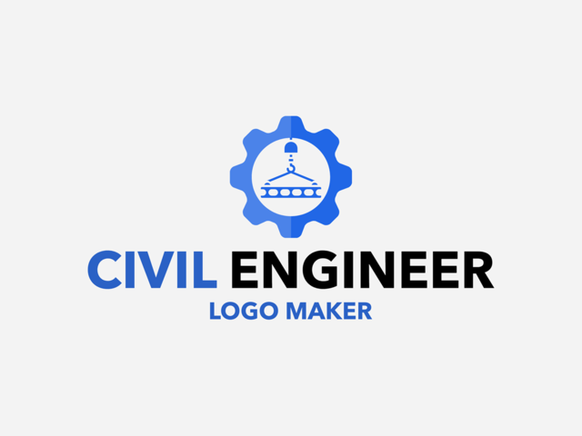Civil Logo - Placeit Engineering Logo Maker