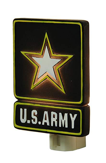 Light Plug Logo - United States Army Star Logo Plug In Night Light - - Amazon.com