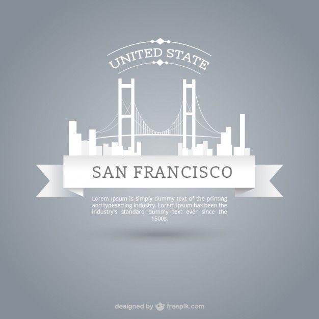 San Francisco Skyline Logo - Skyline of san francisco Vector