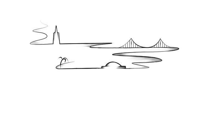 San Francisco Skyline Logo - San Francisco Skyline Tattoo Design. Inked. Tattoos