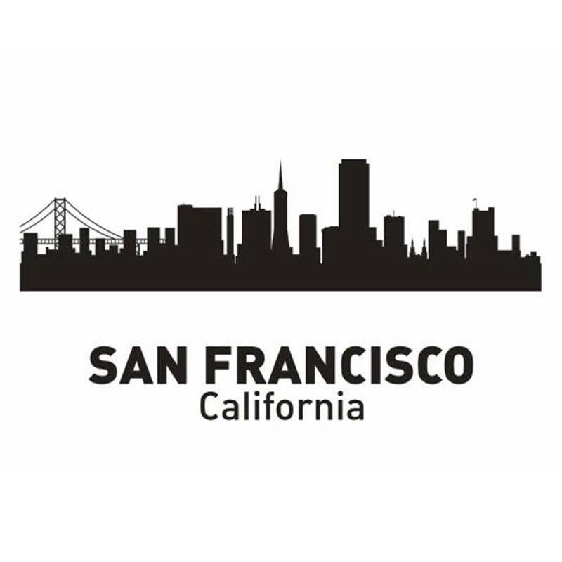 San Francisco Skyline Logo - San Francisco Skyline Sketch at PaintingValley.com | Explore ...