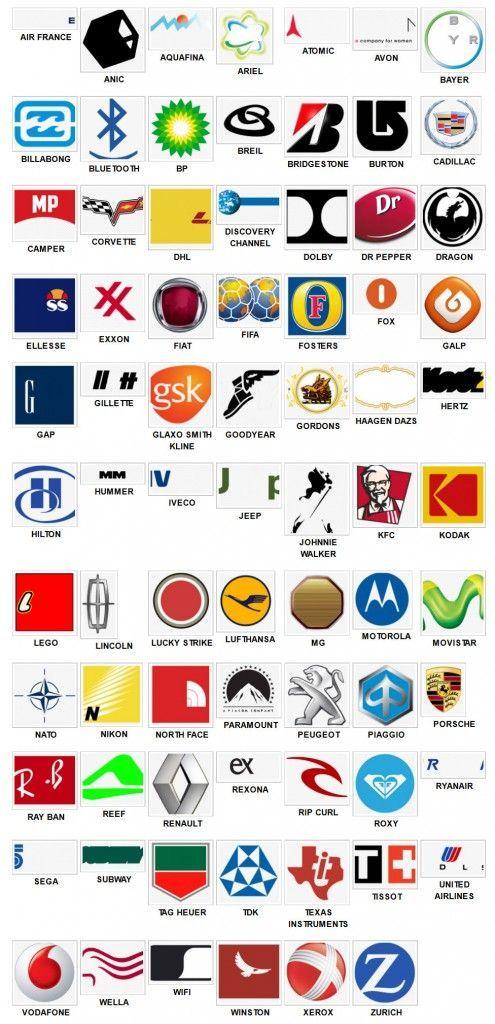 Logo Game Logo - Logo Quiz Level 4 Answers solutions cheats hint