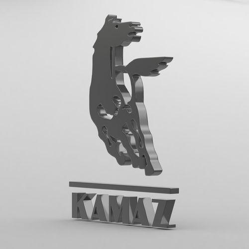 Kamaz Logo - kamaz logo 3D cars | CGTrader