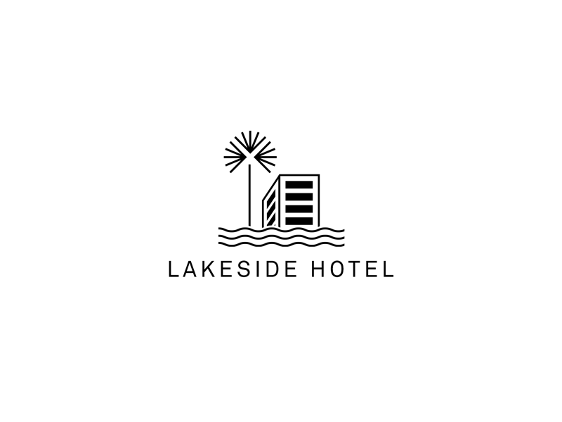 Hotel Logo - Lakeside Hotel Logo by Precious | Dribbble | Dribbble