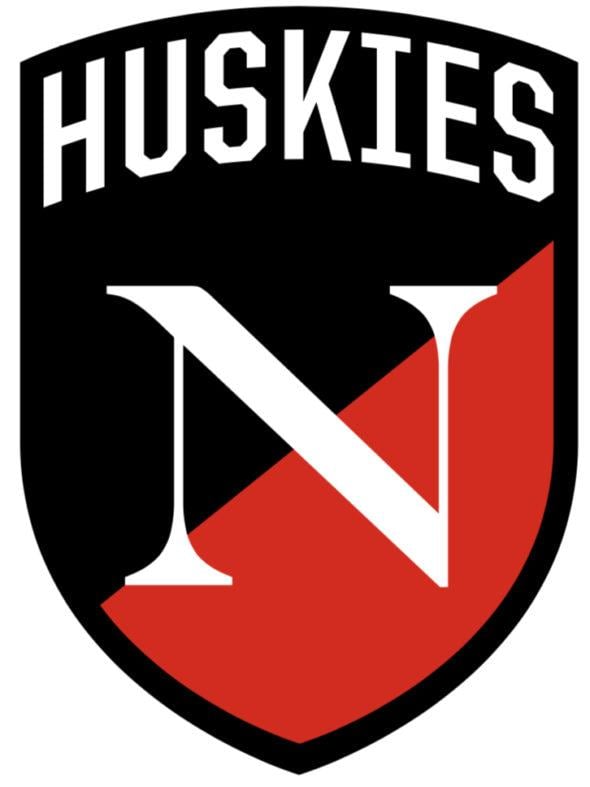 Black and Red N Logo - Northeastern unveils new athletics logos Northeastern