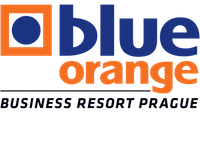 All Orange and Blue Logo - Restaurace