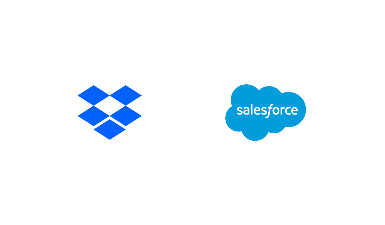 Dropbox.com Logo - Unlocking new ways to collaborate with Salesforce | Dropbox Blog