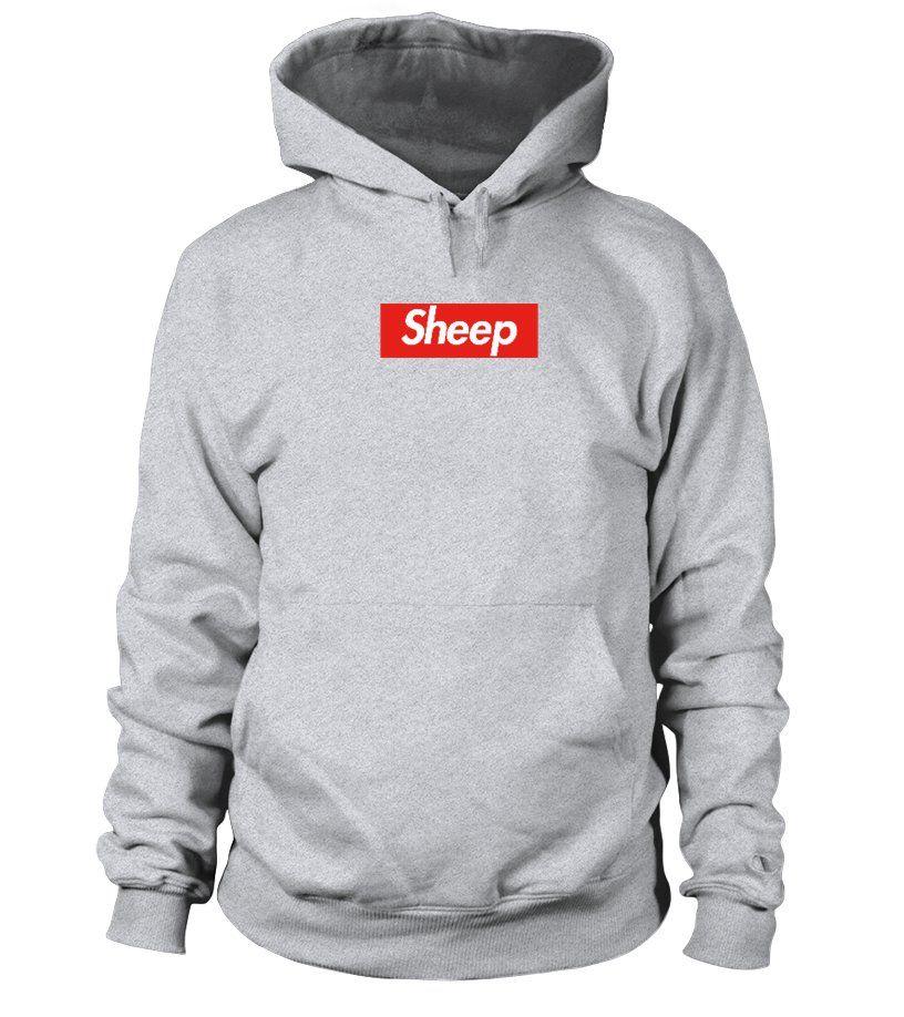 Supreme Sheep Logo - Sheep Supreme Hoodie - Hoodie | Teezily