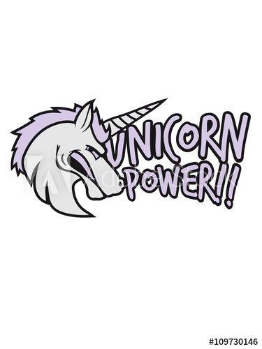 Cool Unicorn Logo - head dangerous unicorn power unicorn angry angry public stallion ...