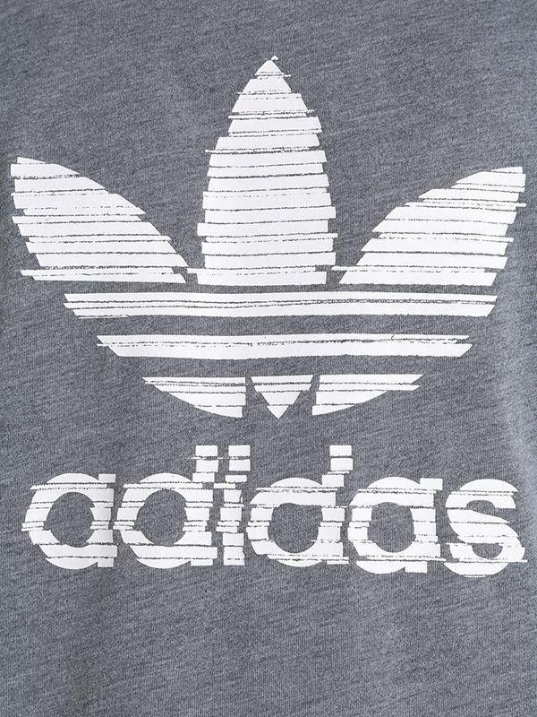 Grey Arrows Logo - Adidas Originals United Arrows Logo Cotton Jersey T Shirt In Gray