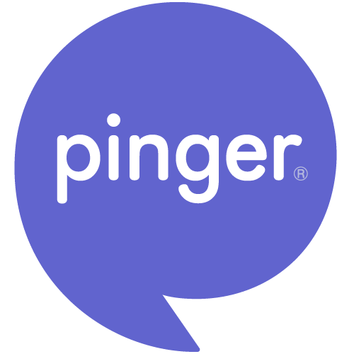 Pinger Logo - Developer of Sideline and Textfree | Pinger