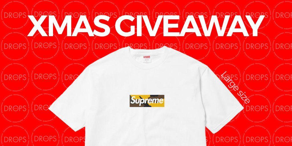 Xmas Red Box Logo - Supreme DROPS on Twitter: 