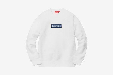 Xmas Red Box Logo - Supreme Might Be Dropping Box Logo Crewnecks Next Season