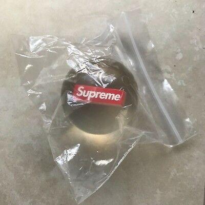 Xmas Red Box Logo - SUPREME RED BOX logo White Glass X-Mas ornament MARK GONZALES ...