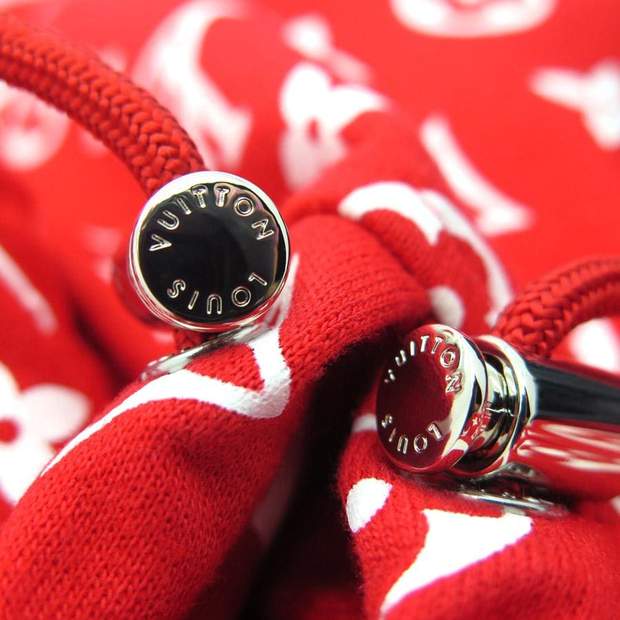 Xmas Red Box Logo - Supreme Louis Vuitton Red Box Logo Hoodie Custom Outerwear – Hypemini