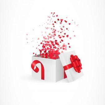 Xmas Red Box Logo - Gift Box Vectors, Photos and PSD files | Free Download