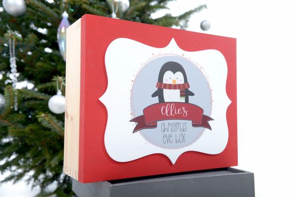 Xmas Red Box Logo - Christmas Eve Boxes – Macy Boo Gifts