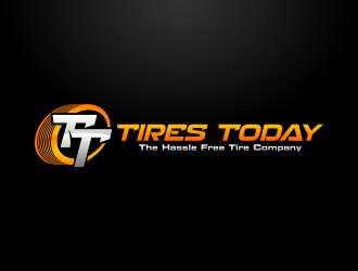 Tire Company Logo - Tires Today: The Hassle Free Tire Company! logo design
