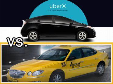 Uber X Car Logo - We Pitted Uber Against A Cab In A Head To Head Test. Who Came Out