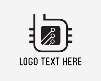 Black Letter B Logo - Letter B Logo Maker | Free to Try | BrandCrowd