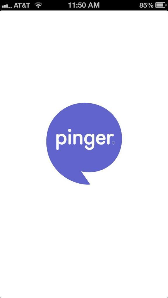 Pinger Logo - Pinger releases GIF Chat: A SnapChat/Vine hybrid mobile messaging ...