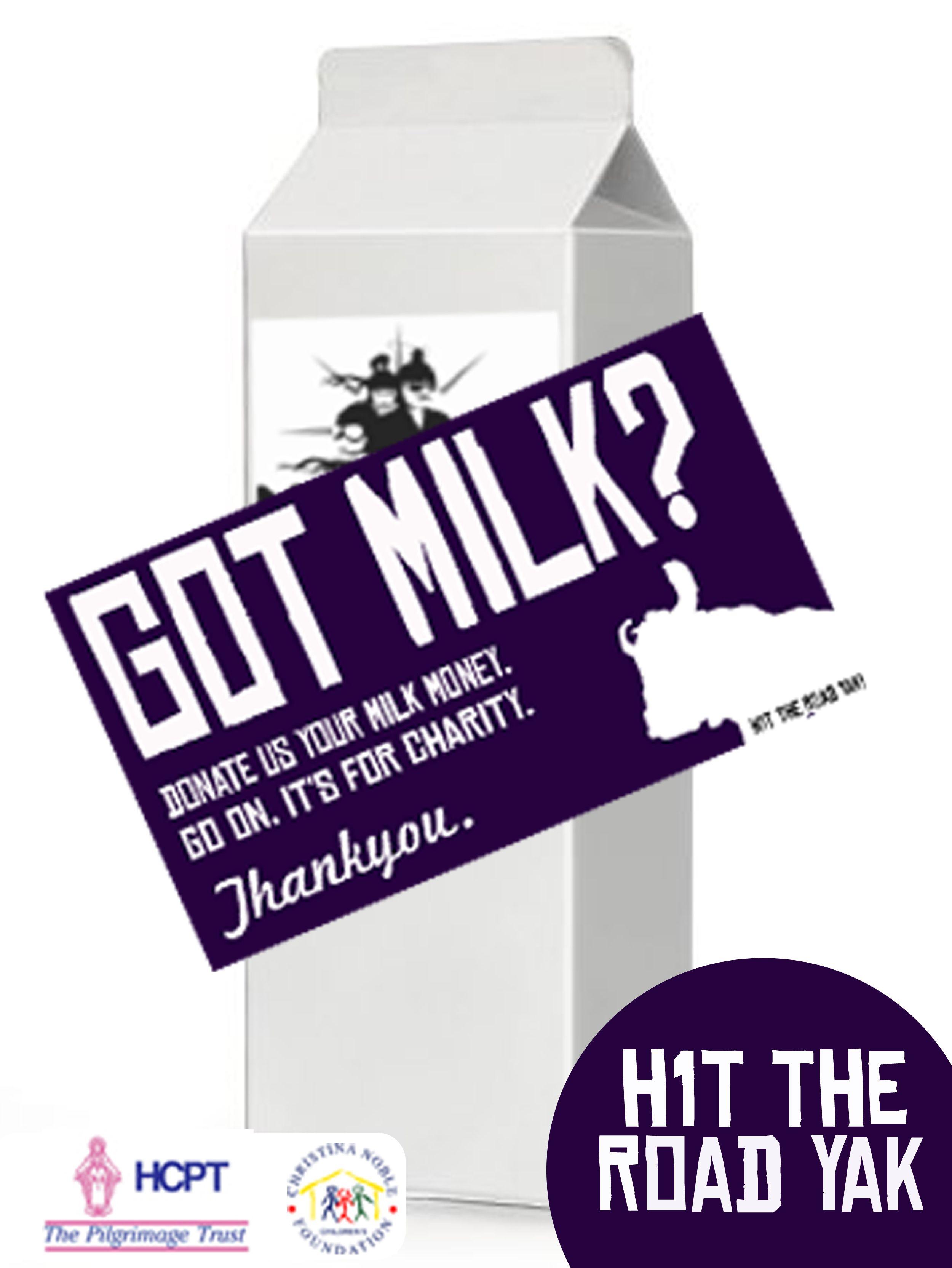 Money Got Milk Logo - Got Milk? | HIT THE ROAD YAK