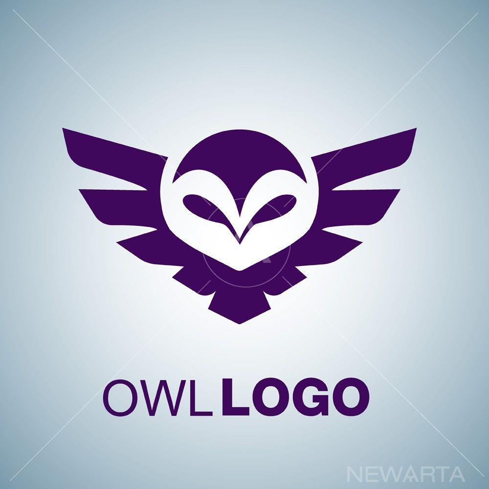 Owl Graphic Logo - owl logo set - newarta