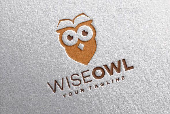Owl Graphic Logo - Wise Owl Logo | Graphic design | Pinterest | Owl logo, Logos and ...