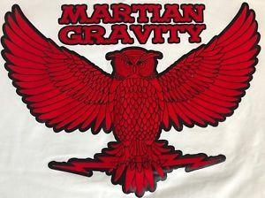 Owl Graphic Logo - VTG. ORIGINAL MARTIAN GRAVITY Mean OWL Raised Graphic Logo Mens RARE