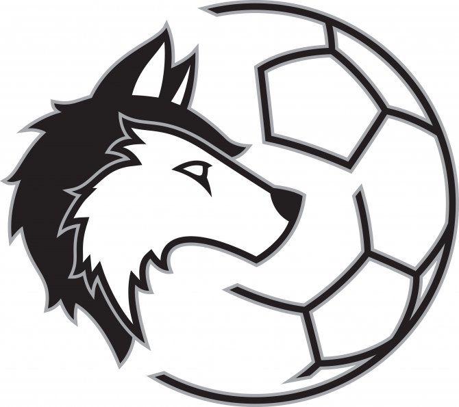 Red and White Soccer Logo - UW-Marathon County Husky Logo | University of Wisconsin-Marathon County