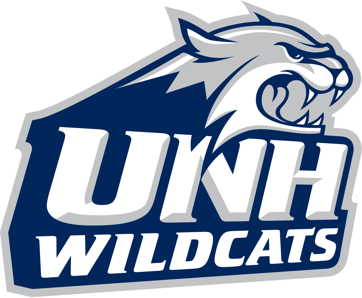 NCAA University Sports Logo - University of New Hampshire Wildcats, NCAA Division I/America East ...
