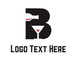 Black Letter B Logo - Letter B Logo Maker. Free to Try