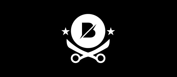 Black Letter B Logo - 50+ Cool Letter B Logo Design Showcase - Hative