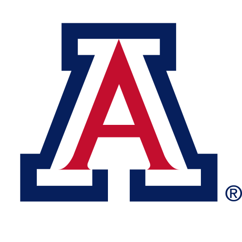Cool Red White and Blue Logo - logo_-University-of-Arizona-Wildcats-Red-White-Blue-A - Fanapeel
