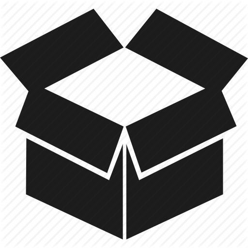 Empty Box Logo - Box, empty box, package, shipping icon