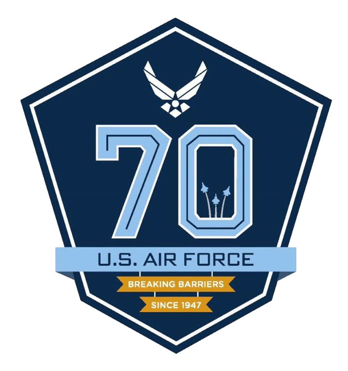 Us Af Logo - 70 AF Logo - USAF Marathon