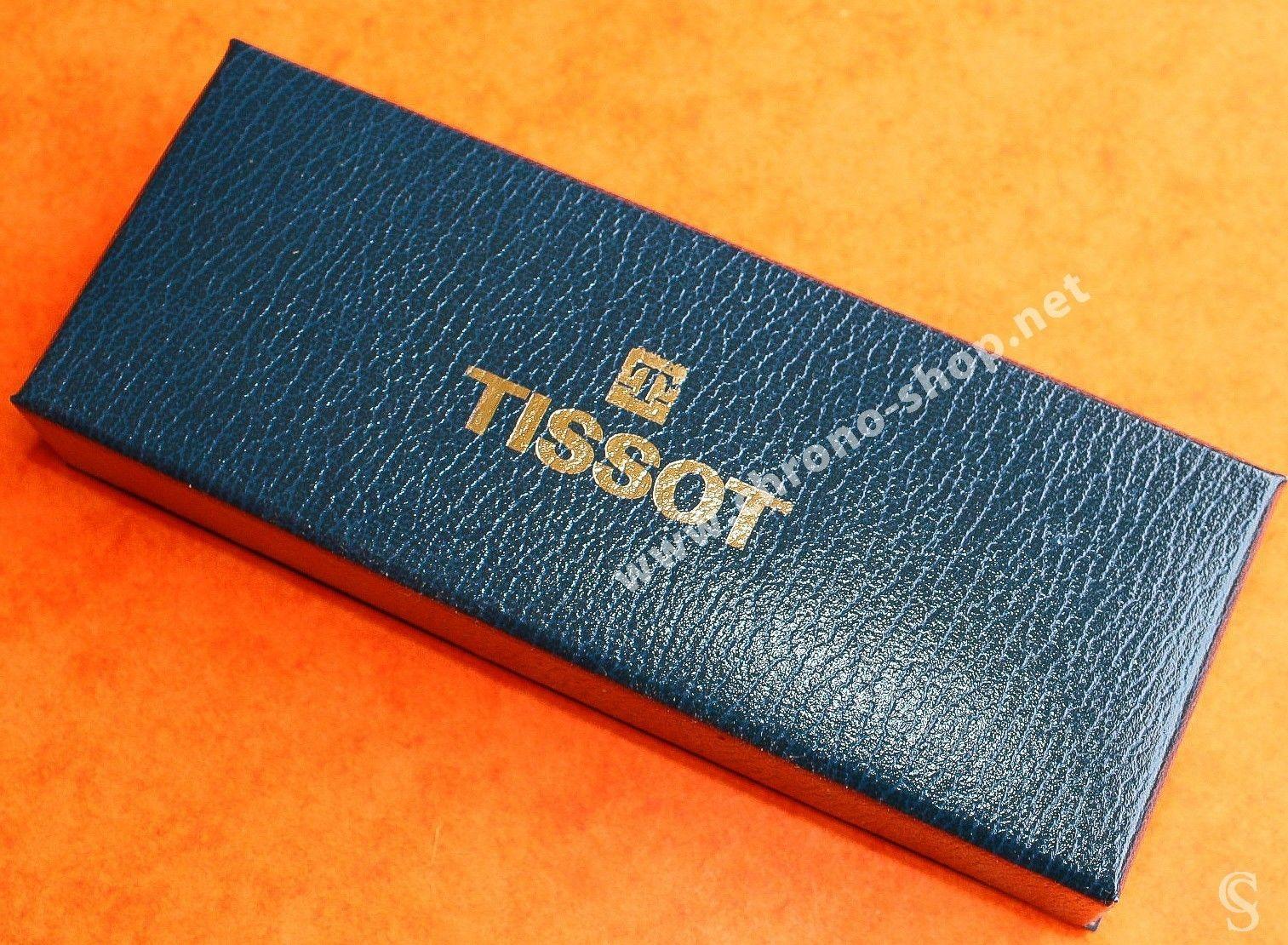 Empty Box Logo - Vintage & Rare New Old Stock Tissot Empty Box Wrist Watch Blue ...