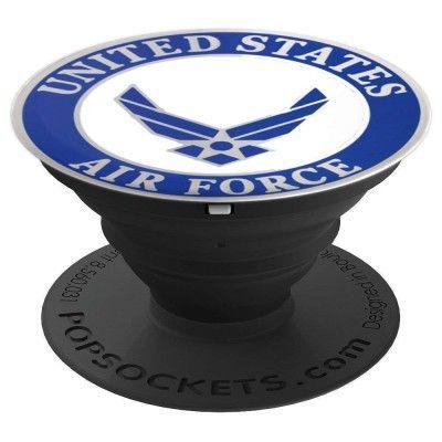 Us Af Logo - U.S. Air Force Original PopSocket USAF Gift AF Logo PopSockets Grip