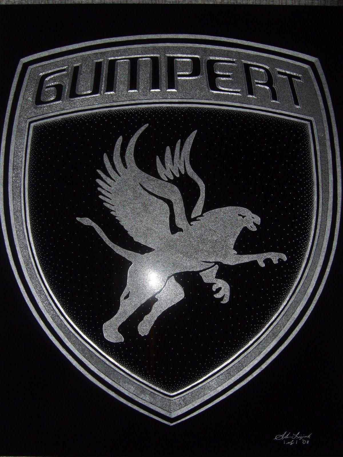 Gumpert Logo - Exotic Engravings: Gumpert Apollo Hood Emblem