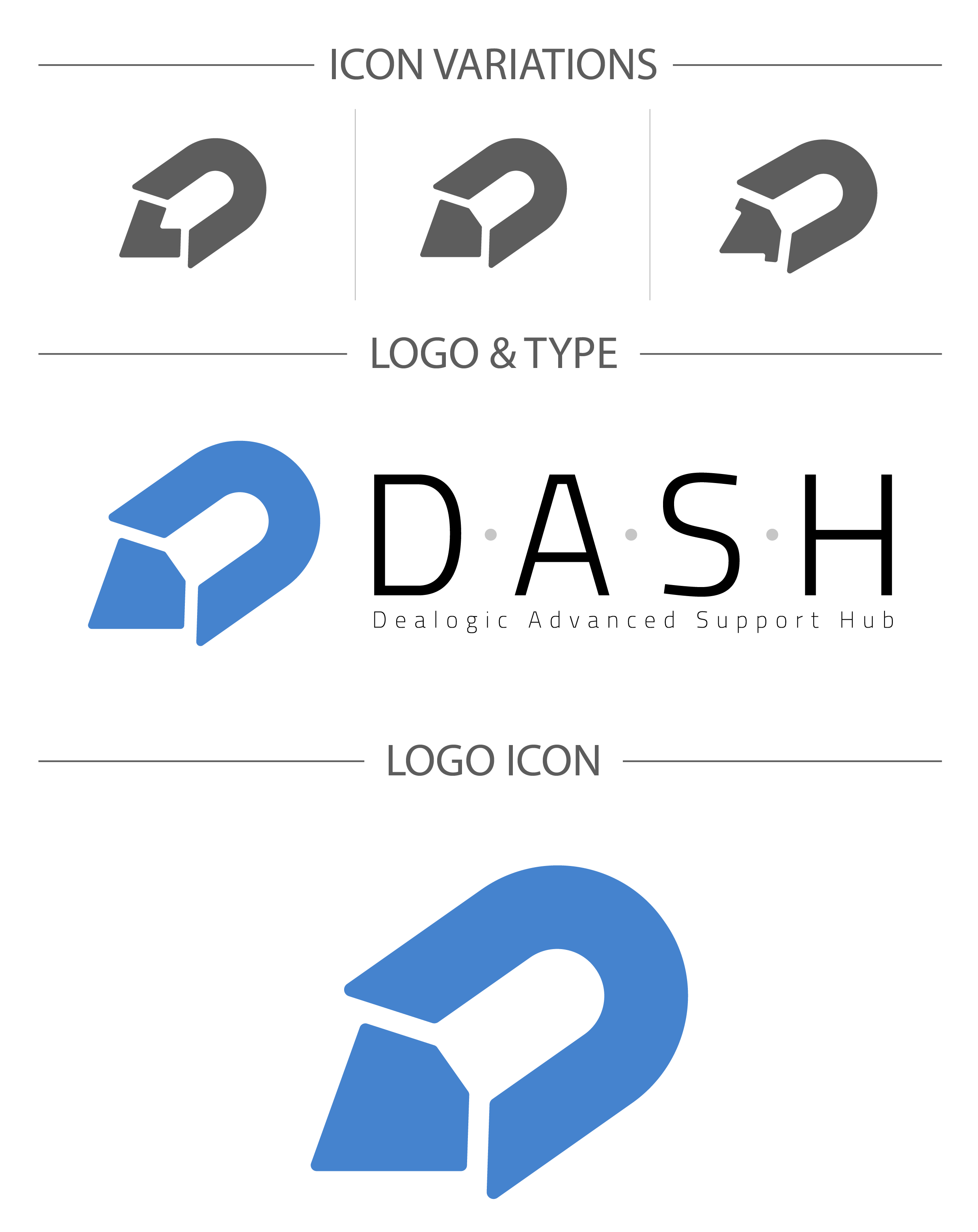 Dash Logo - D.A.S.H Logo Design