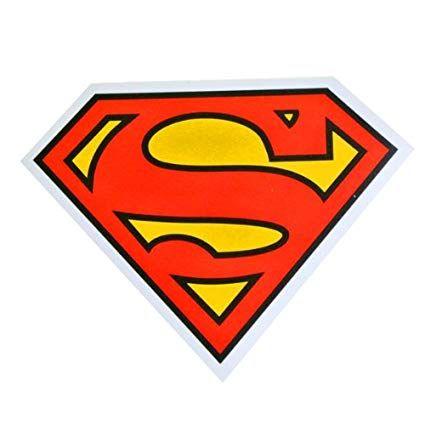 Big Superman Logo - Amazon.com: NAVA Creative Cartoon Hero Big Superman Logo Luggage ...