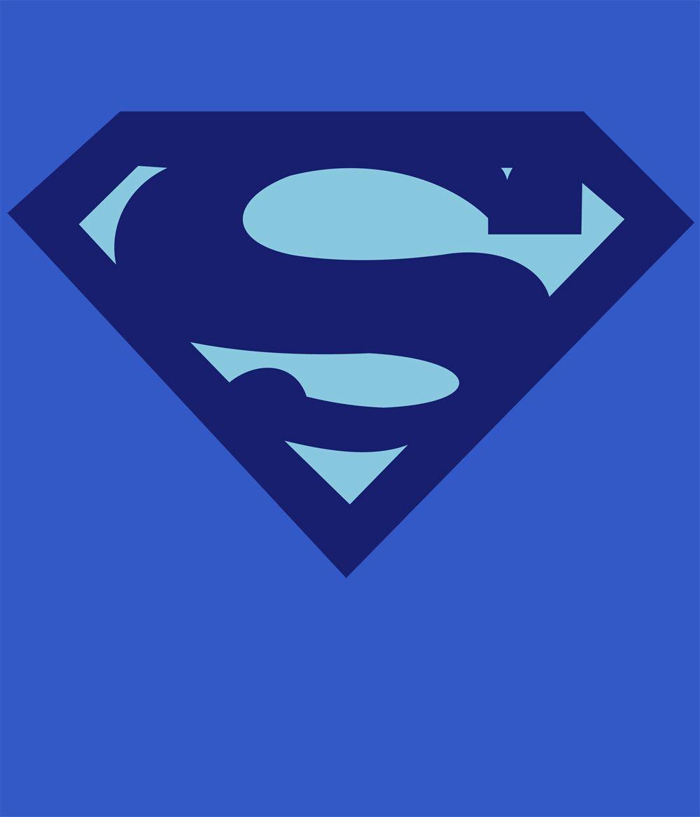 Big Superman Logo - Camiseta chica The Big Bang Theory. Logo Superman