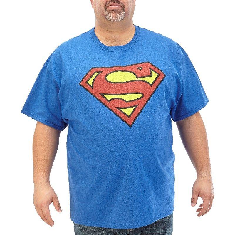 Big Superman Logo - Big & Tall Superman Logo Graphic T-Shirt 463425321