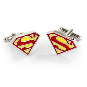 Big Superman Logo - Big Mens Sophos Superman Logo Cufflinks | eBay