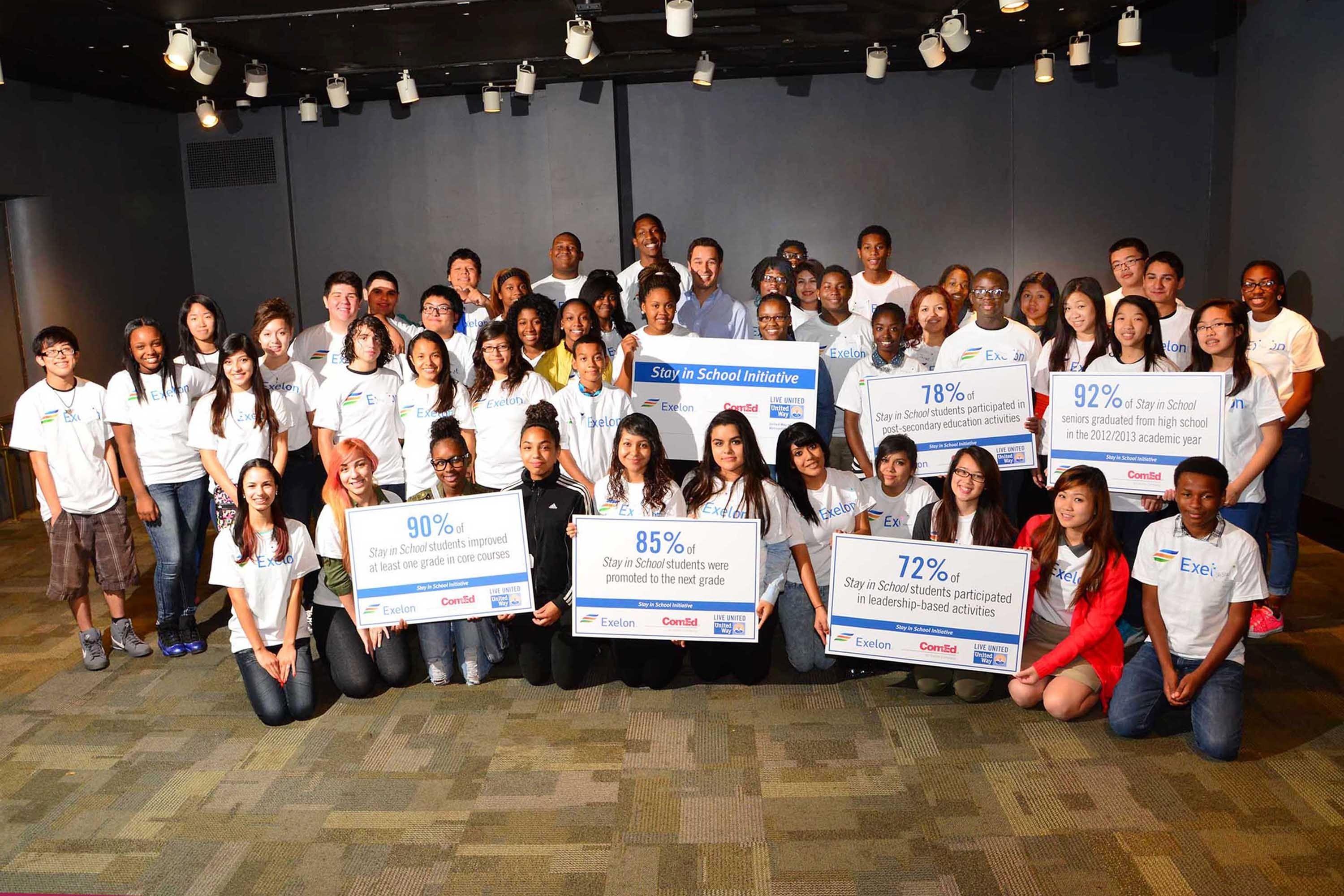 Exelon Student Logo - ComEd's “Stay in School” Initiative Good for High School Graduation