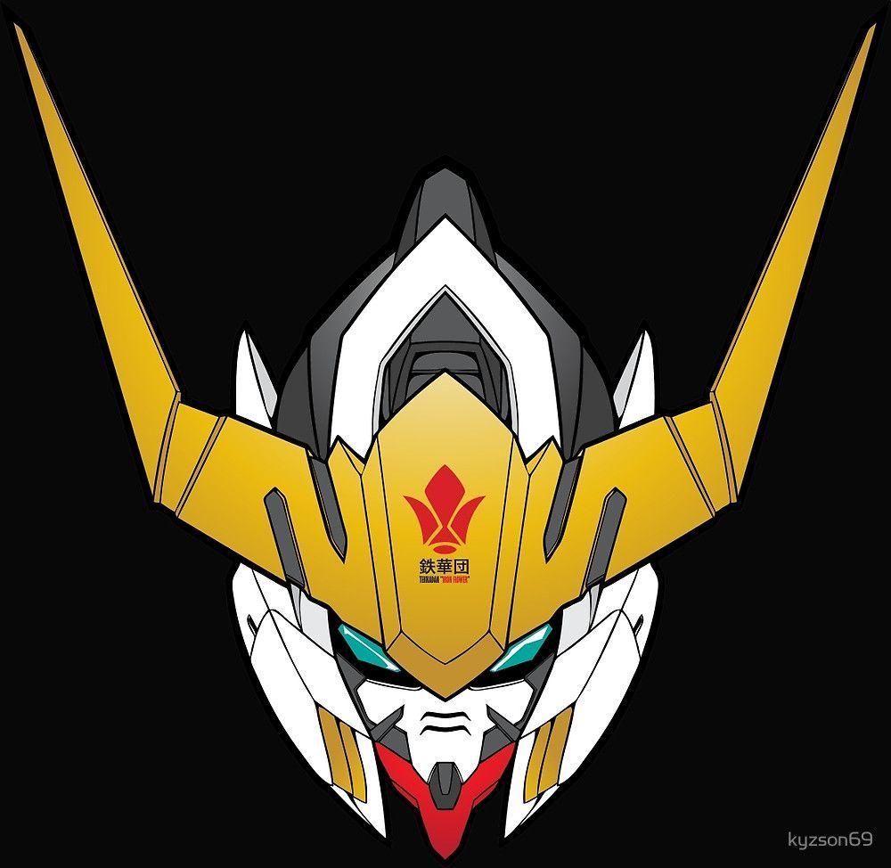Gundam Logo - Gundam Barbatos + Tekkadan Iron Flower Logo From Iron Blooded