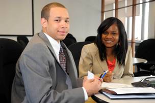 Exelon Student Logo - Exelon, ComEd employee volunteers interview CPS students for summer