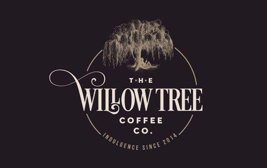 Rustic Tree Logo - The Willow Tree Coffee CO. by Isabela Rodrigues.com